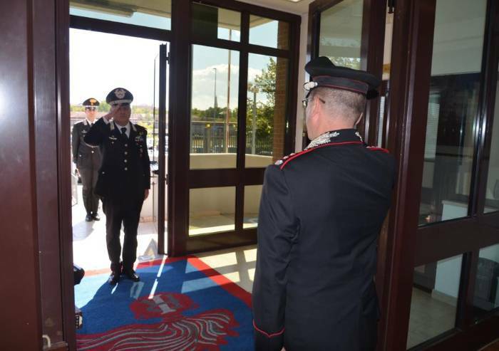 Carabinieri, il comandante regionale Angrisani saluta Modena