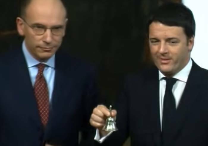 Renzi: 'Letta ha giocato per perdere e devo dire che ci è riuscito'
