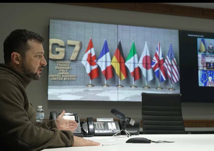 G7 va avanti con la Guerra: 'Con l'Ucraina tutto il tempo necessario'