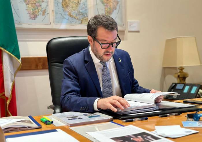 Salvini: 'Il Ponte di Messina? Costa di più non farlo che farlo'