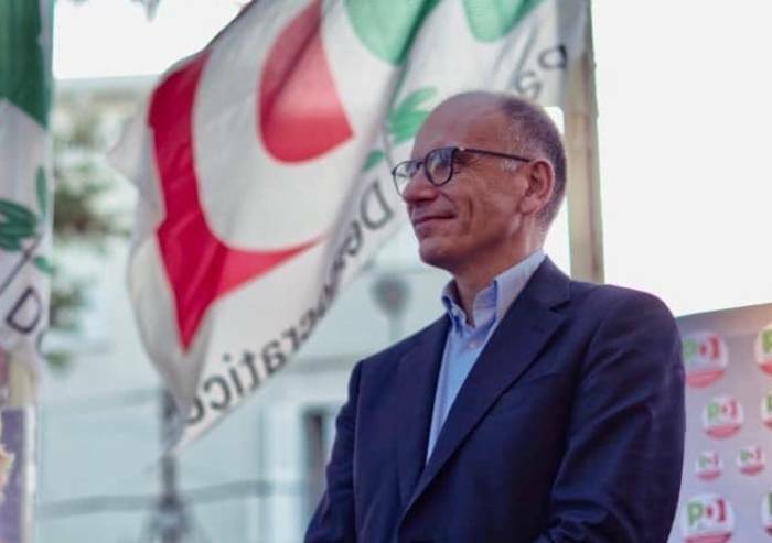 A Roma in migliaia per la Pace. Letta contestato: 'Guerrafondaio'