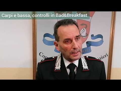 Carpi e Bassa, controlli nei B&B, tre gestori denunciati