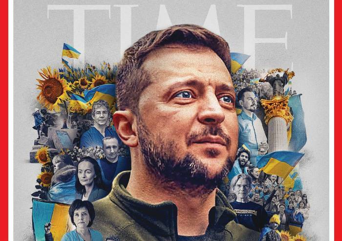 Ucraina, Zelensky eletto persona dell’anno dal Time 2022