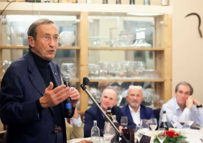 Gianfranco Fini riunisce a cena oltre 130 imprenditori modenesi