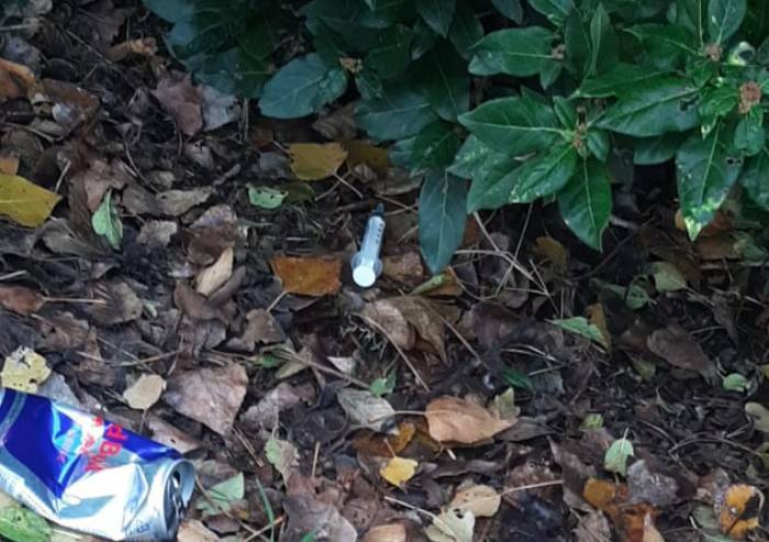 Materna San Geminiano, trovate siringhe nell'area adiacente la scuola