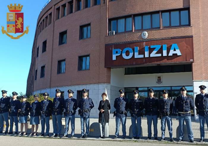Polizia di Stato, nuove unità arrivate a Modena, il saluto del questore