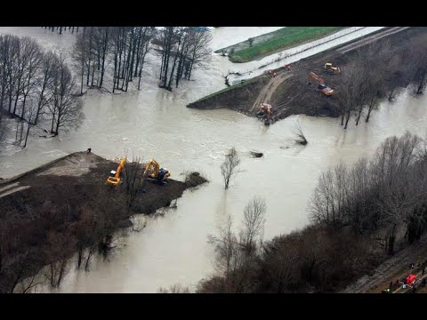 Nove anni fa la rotta del Secchia e l'alluvione nell'area nord