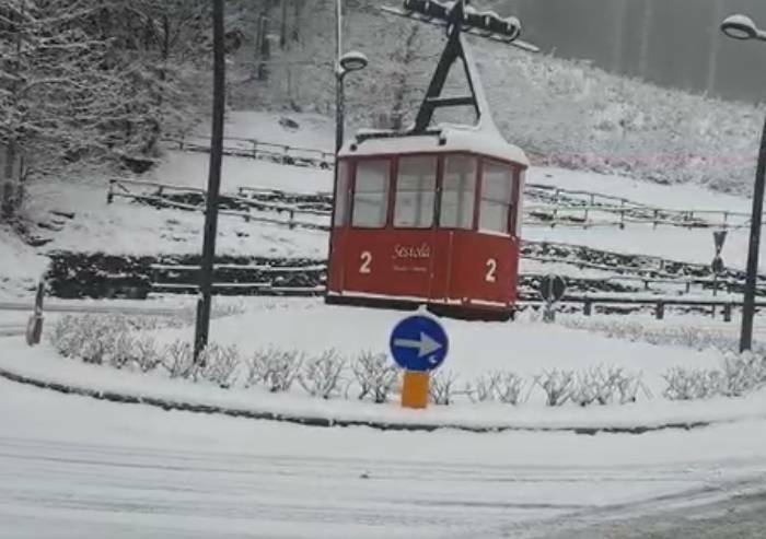 Maltempo, a Frassinoro caduti 70 centimetri di neve
