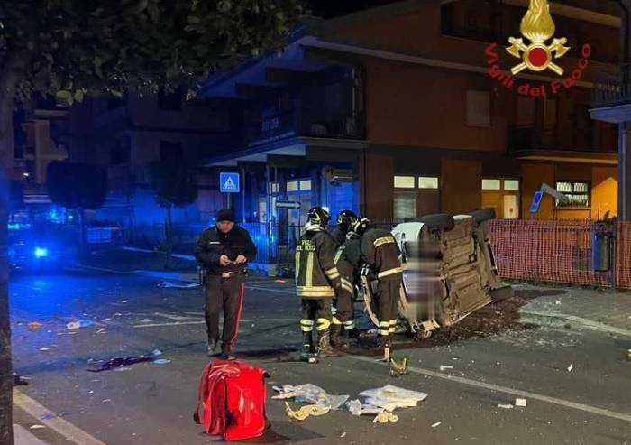 Roma, tragedia in via Nomentana: cinque ragazzi morti in un incidente