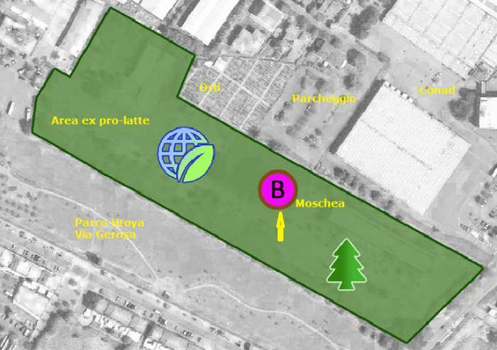 La moschea al centro dell'ex Pro-latte: la Sacca chiede chiarezza