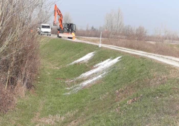 Cavità nell'argine del Panaro, Aipo assicura interventi di ripristino