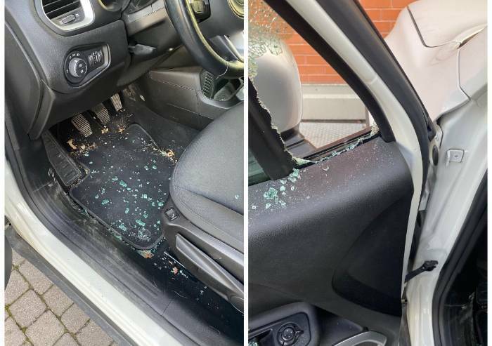 Devastazione quotidiana: nuova raffica di vetri rotti su auto in sosta
