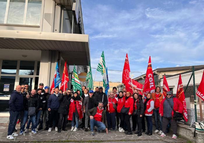 Sicurezza privata, lavoratori in sciopero per due giorni alla Battistolli