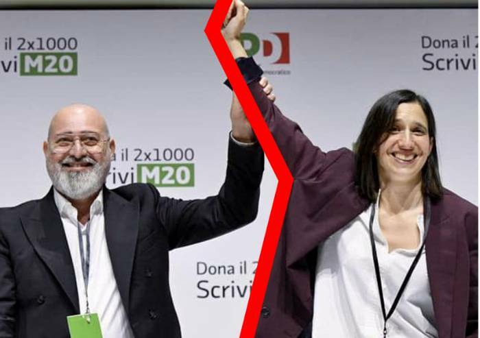 Pd, Bonaccini-Schlein già ai ferri corti: 21 'ulivisti' si sfilano