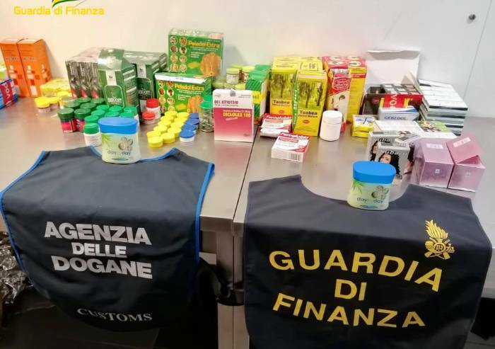 Bologna, Finanza sequestra stupefacenti e 700 farmaci illegali