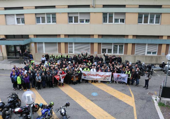Modena, centauri per i bambini ricoverati