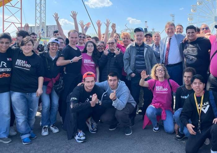 Pomeriggio al Luna Park per i disabili del progetto Ness1 escluso