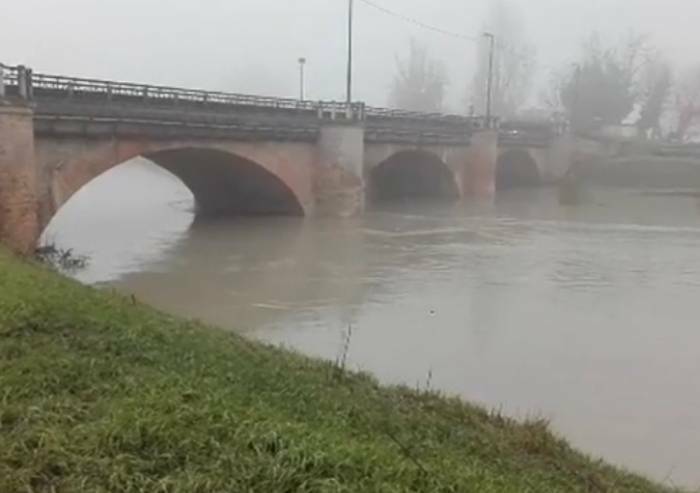 Allerta maltempo, per ora a Modena i ponti restano aperti