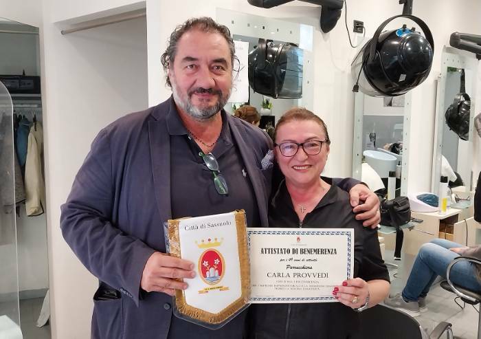 Carla Provvedi, per 50 anni parrucchiera nel cuore di Sassuolo