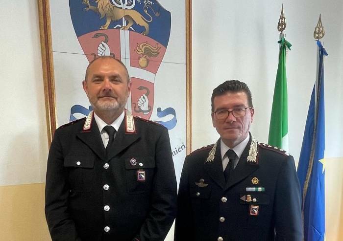 Sassuolo, Roberto Garini nuovo comandante Radiomobile carabinieri