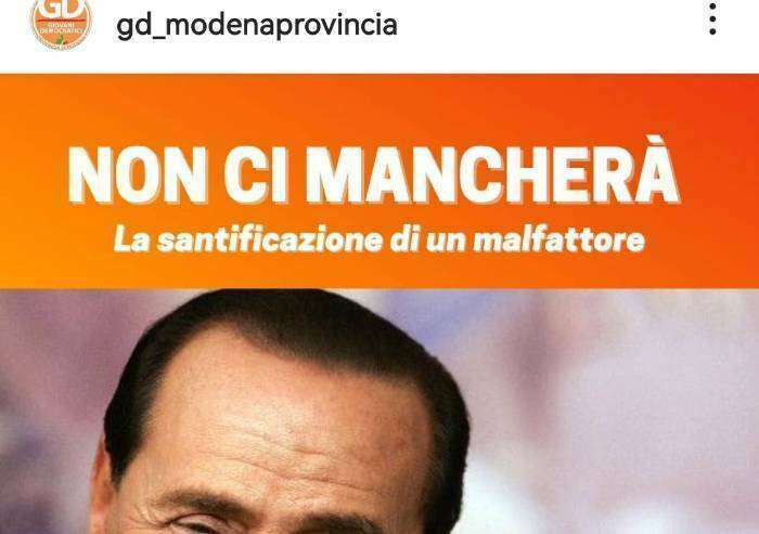 I giovani Pd insistono: 'Berlusconi portò quasi sul baratro il Paese'