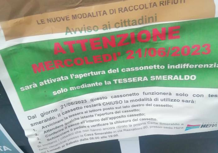 Modena, differenziata: nemmeno le date su volantini vengono rispettate