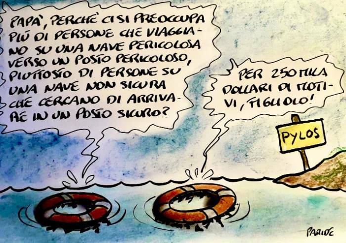 Nani di fronte all'immensità