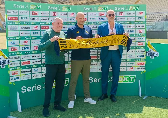 Modena, il giorno di mister Paolo Bianco: 'Si apre nuovo ciclo'