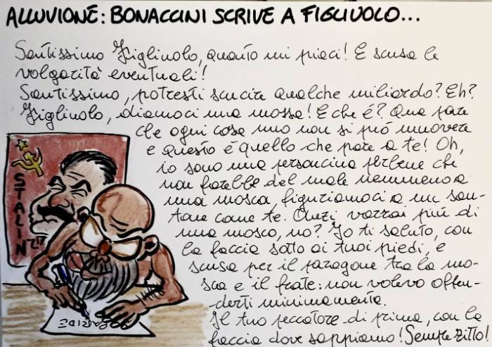 Carissimo Figliuolo, ti scrivo...