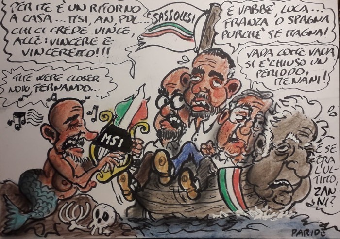 Sassuolo, a destra c’è una scialuppa