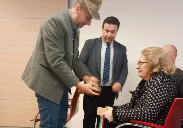 Maranello, 'gavettino' della Grande Guerra restituito ai familiari