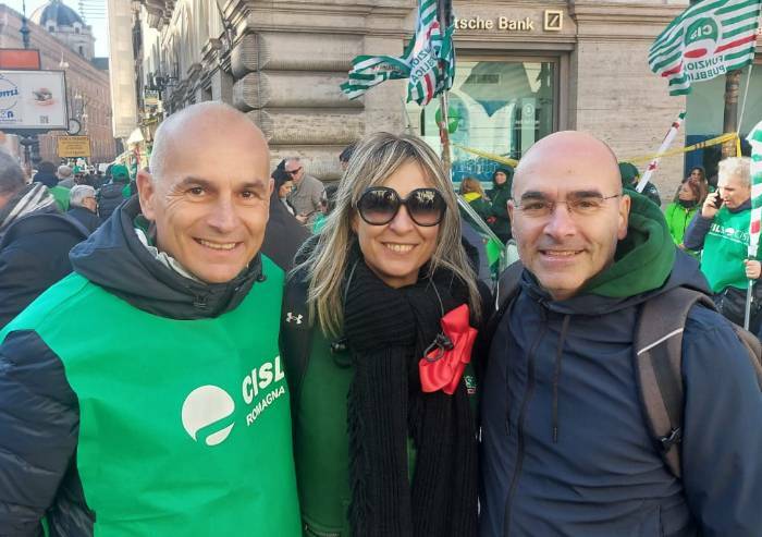 Cisl in piazza a Roma, Papaleo: 'Non scappiamo da confronto col Governo'