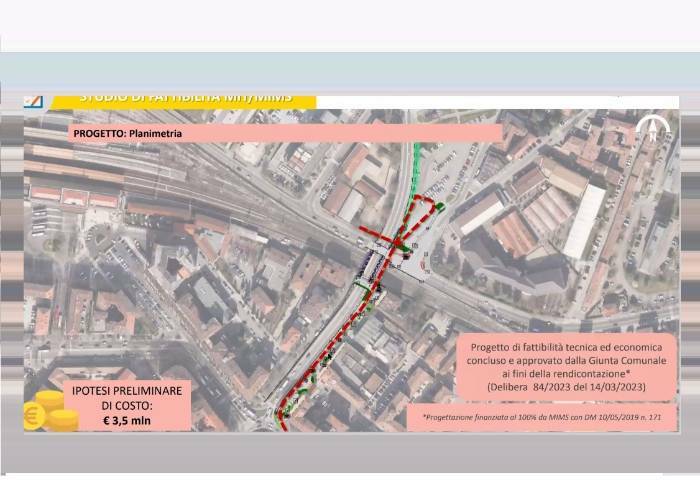 Modena, ciclopedonale cavalcavia Mazzoni: altro progetto 'sulla carta'