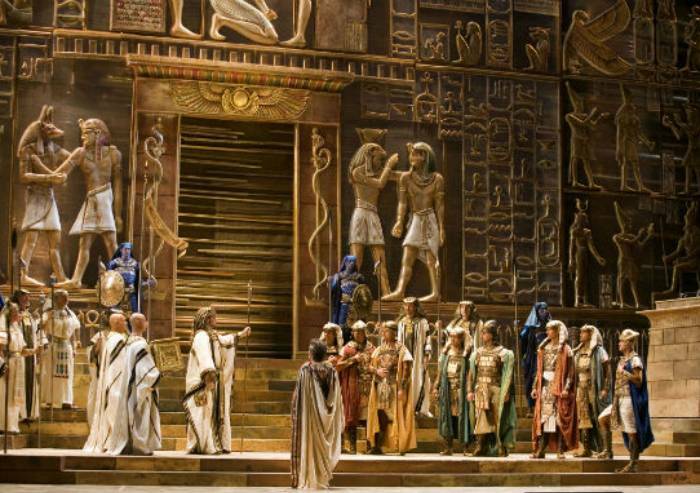 Eseguita per la prima volta l'Aida: 24 dicembre 1871