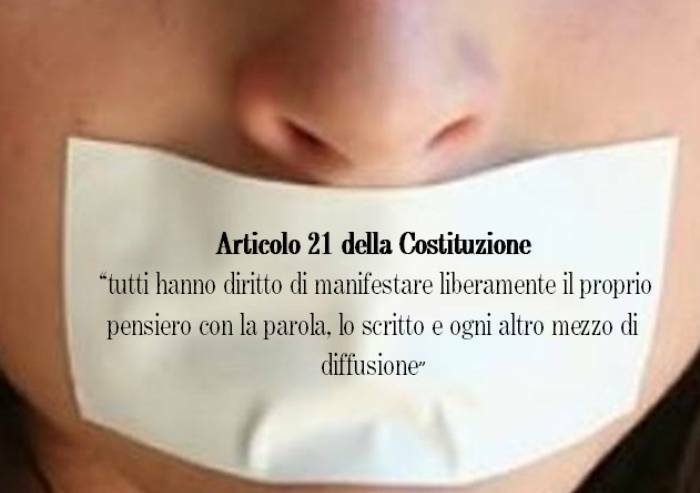 'Modena, così il sindaco limita la libertà di espressione di tutti'