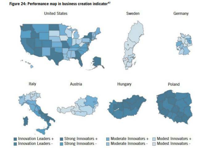 Imprese emiliano romagnole: 21esime su 121 realtà globali