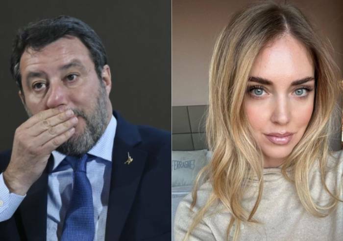 Salvini difende la Ferragni: 'Sconcertato da cattiveria contro di lei'