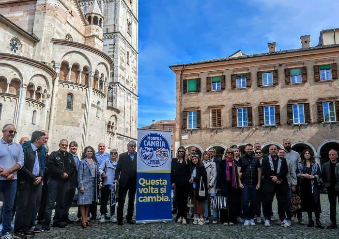'Il pensiero unico e globale sta soffocando Modena, questa volta si cambia'