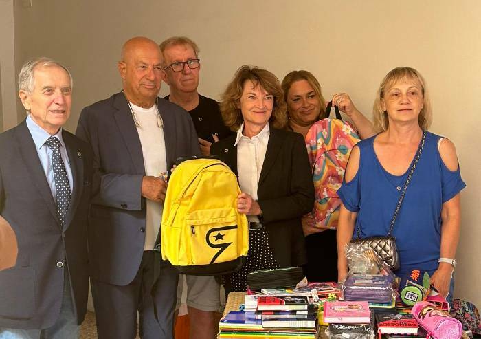 Zaino sospeso: materiale per la scuola alle famiglie in difficoltà