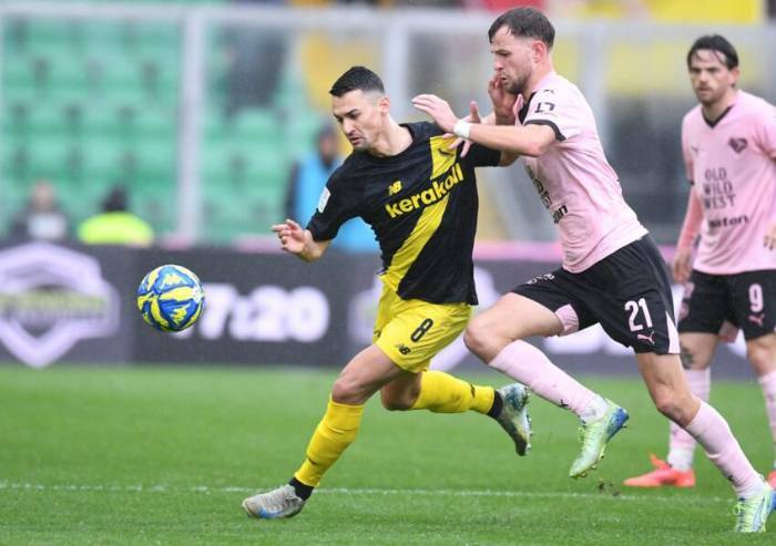 Il Modena si ferma a Palermo