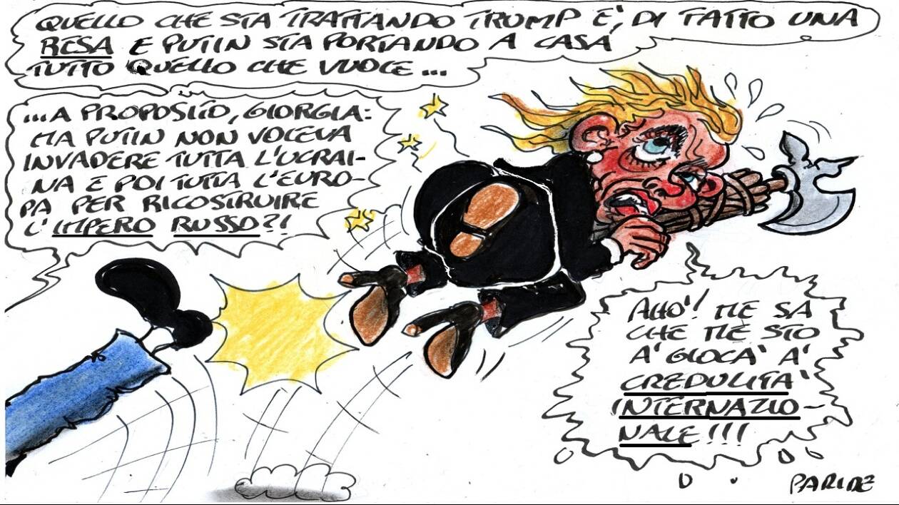 Zio Putin e la posizione di Giorgia