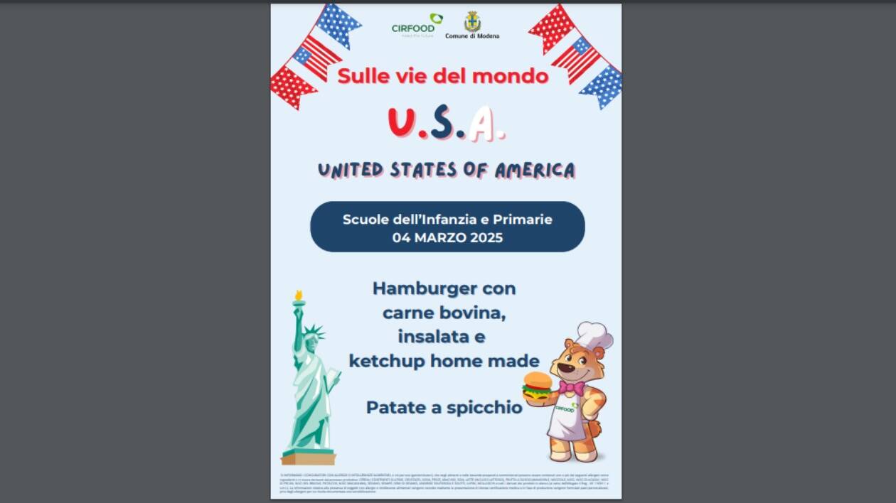 Modena, è l'Obesity Day e il Comune mette hamburger nel menu a scuola