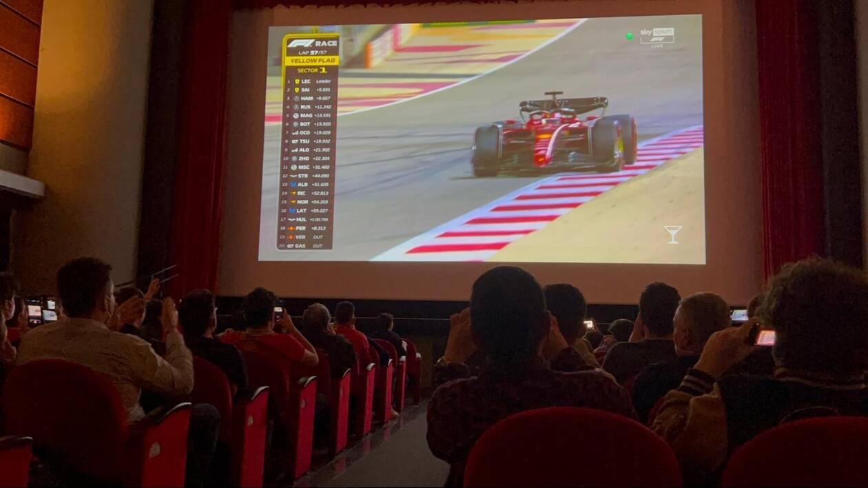 F1: a Maranello i GP trasmessi all'auditorium