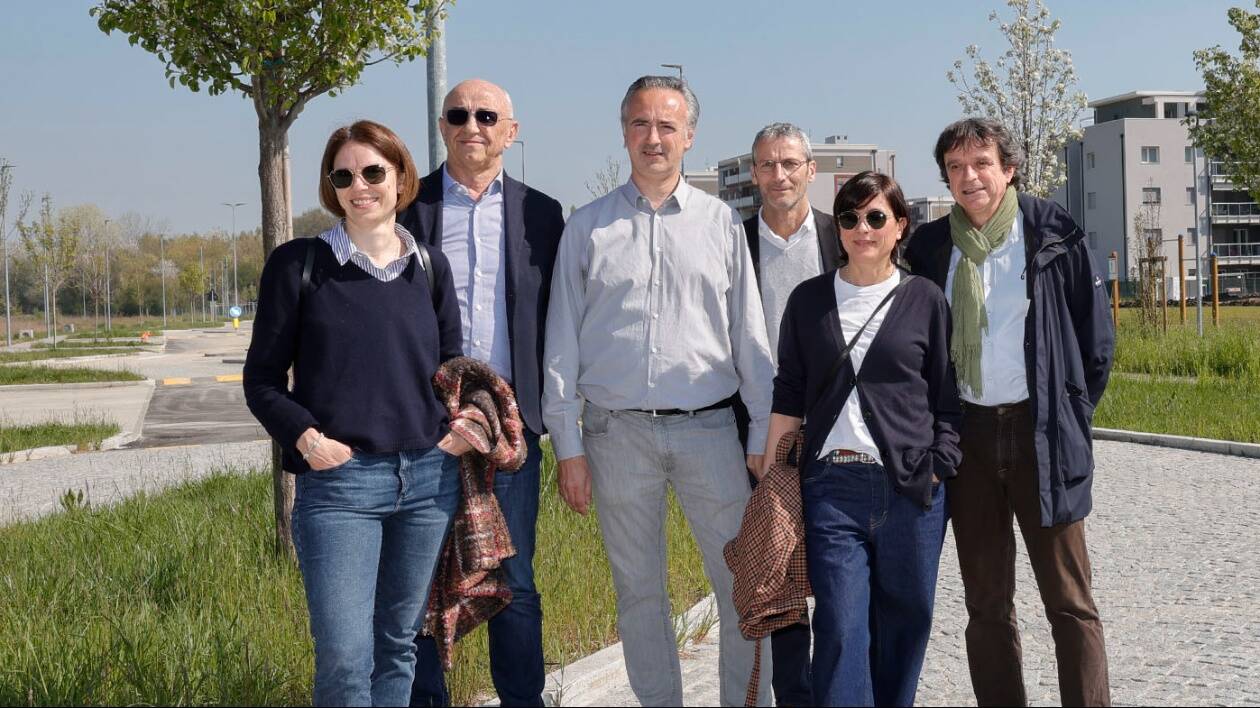 Vaciglio, nuova viabilità inaugurata coi costruttori Aec e Cmb