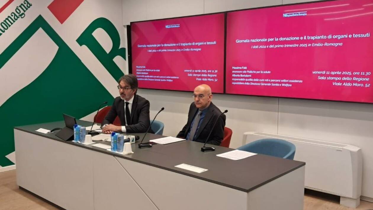 Oltre 500 organi trapiantati nel 2024 in Emilia-Romagna