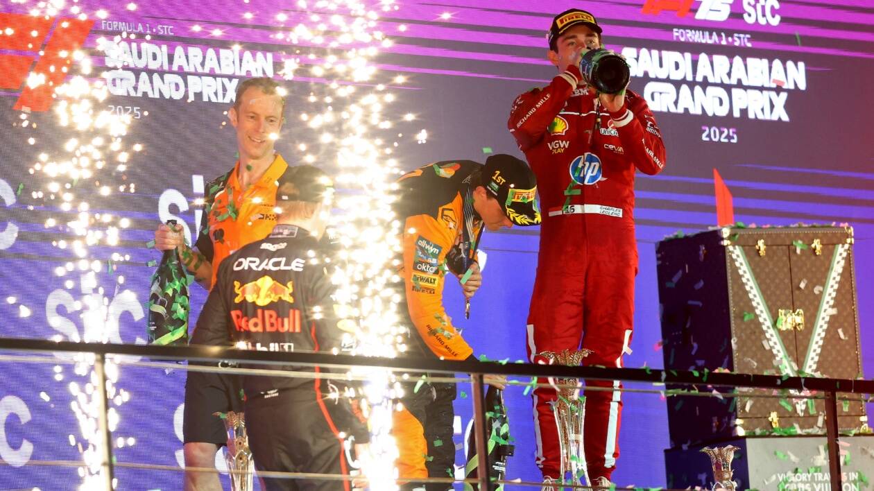 Gp d'Arabia: vince Piastri, Leclerc sul podio. Hamilton anonimo