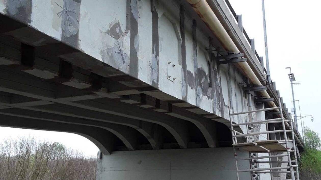 Ponte Pioppa sul fiume Secchia: lavori e senso unico alternato
