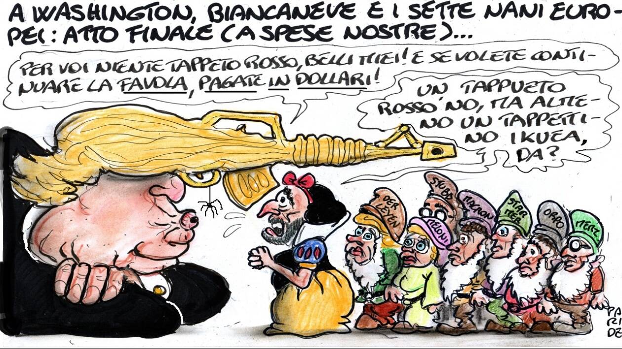 La favola di Trump e i sette nani
