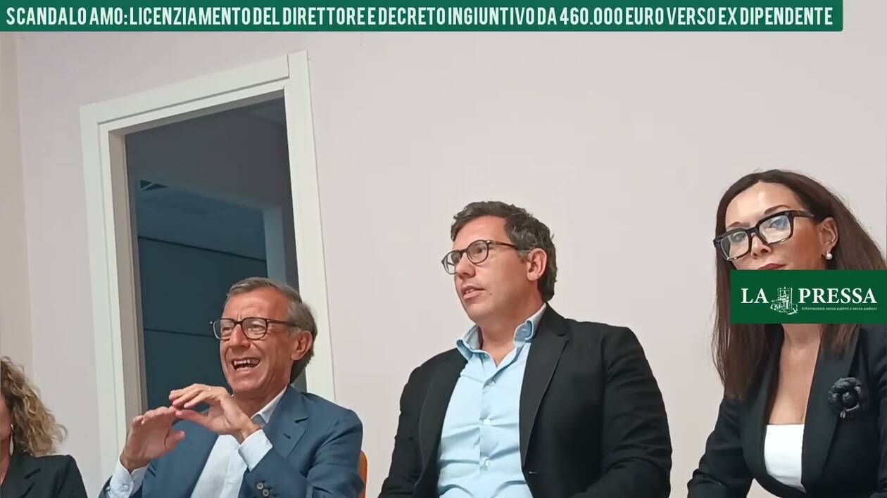 Scandalo Amo: decreto ingiuntivo per 460mila euro alla dipendente accusata di peculato e il direttore Berselli licenziato in tronco