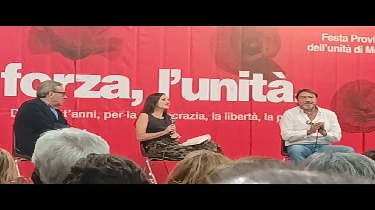 Festa PD: il giornalismo militante di sinistra attacca il Governo, e anche Ranucci applaude